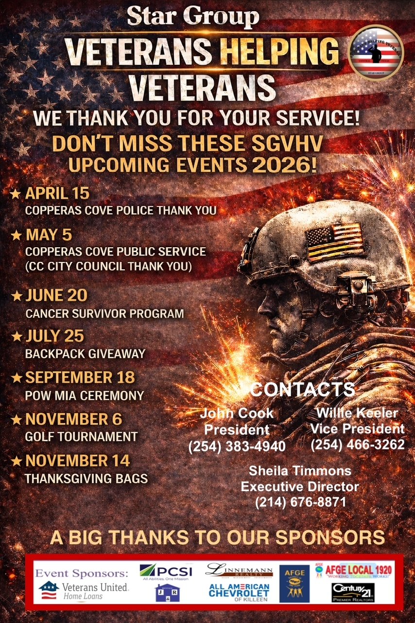 2026 Calendar SGVHV